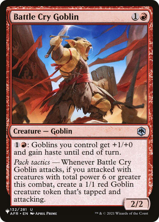 Battle Cry Goblin [LIST - 132/281]