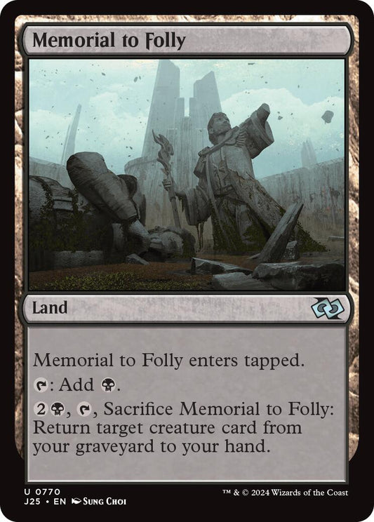 Memorial to Folly [J25 - 770]
