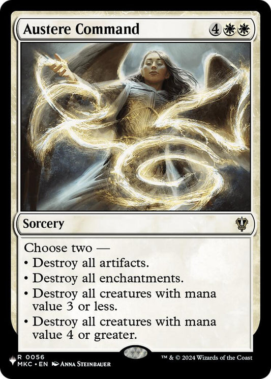 Austere Command (MKC) [LIST - 56]