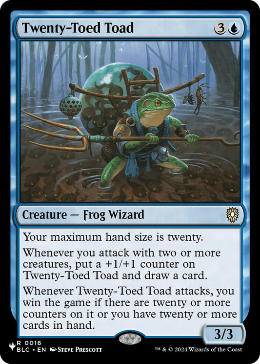 Twenty-Toed Toad [LIST - 16]