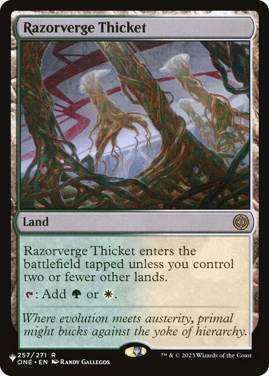 Razorverge Thicket [LIST - 257]