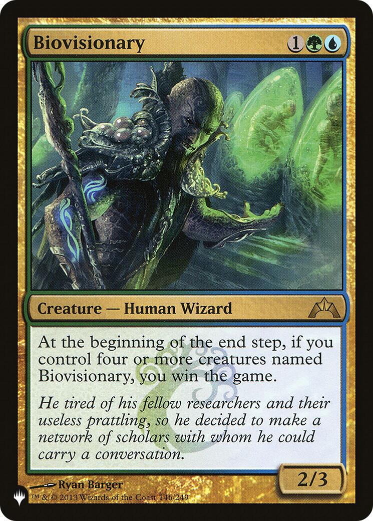 Biovisionary [LIST - 146]