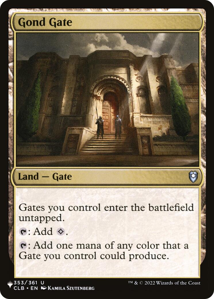 Gond Gate [LIST - 353]