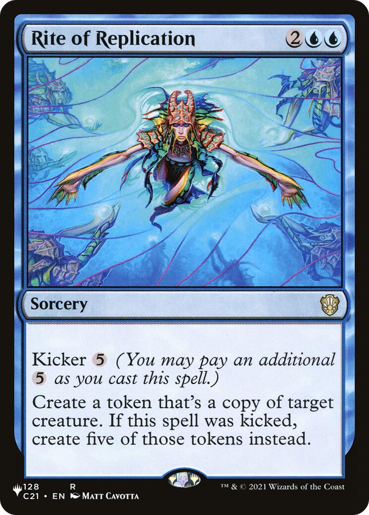 Rite of Replication (C21) [LIST - 128]