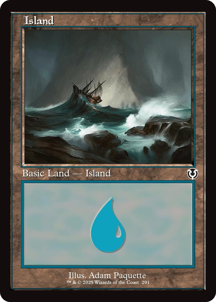 Island (291) (Retro Frame) [INR - 291]