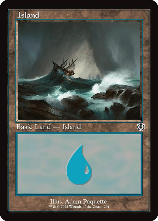 Island (291) (Retro Frame) [INR - 291]