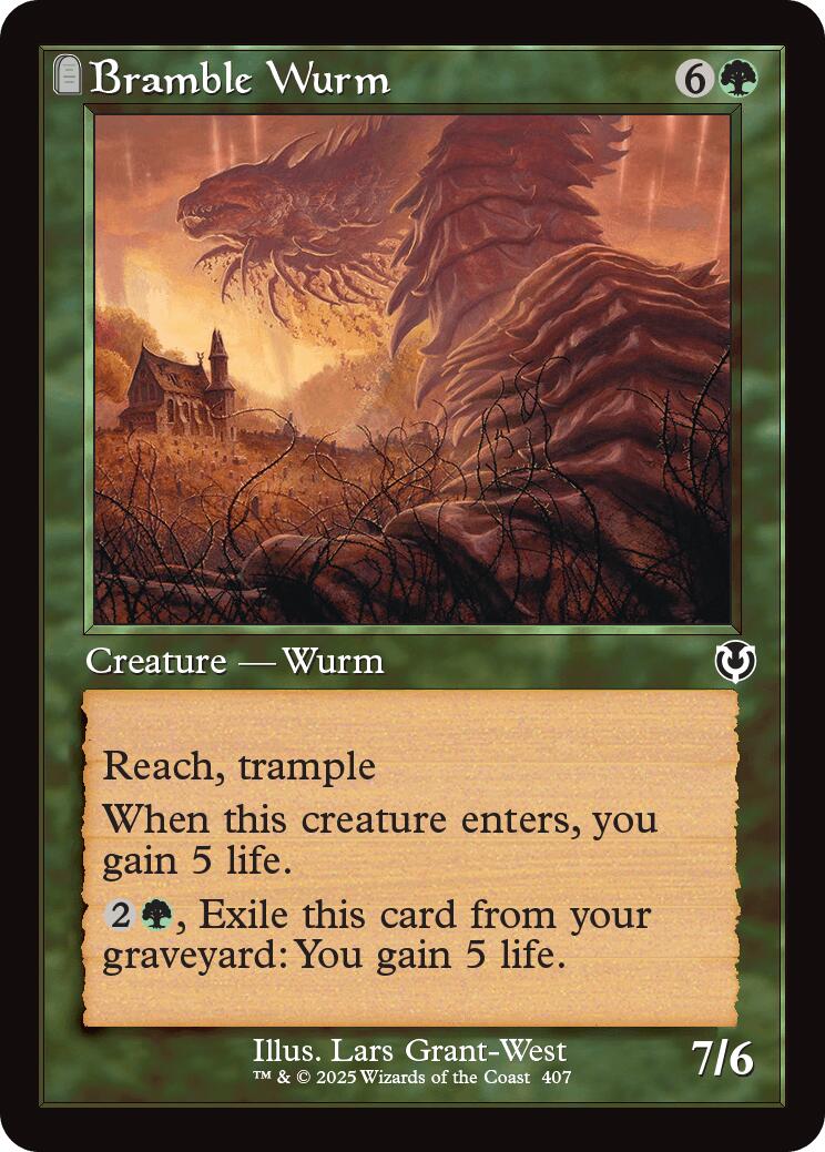 Bramble Wurm (Retro Frame) [INR - 407]