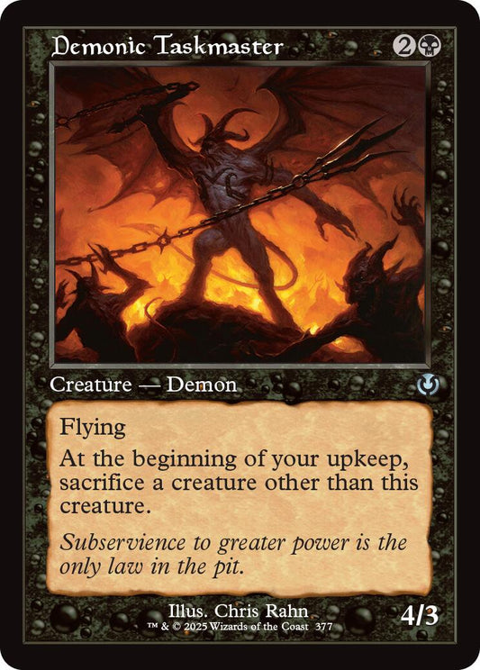 Demonic Taskmaster (Retro Frame) [INR - 377]