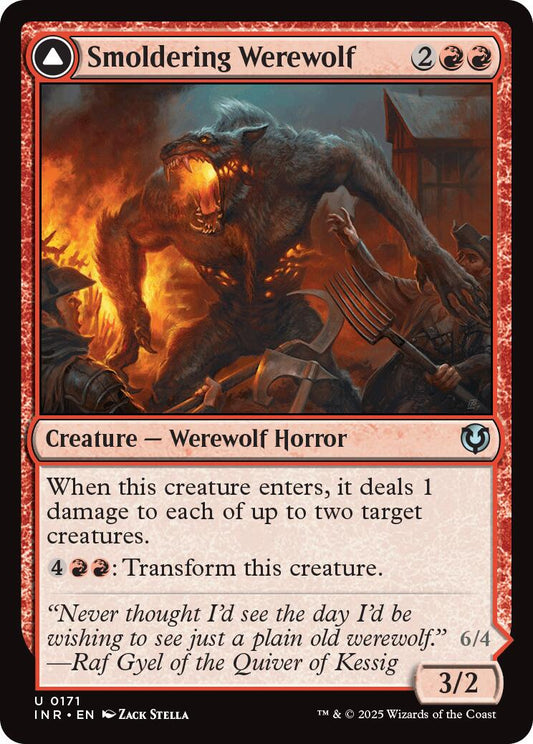 Smoldering Werewolf [INR - 171]