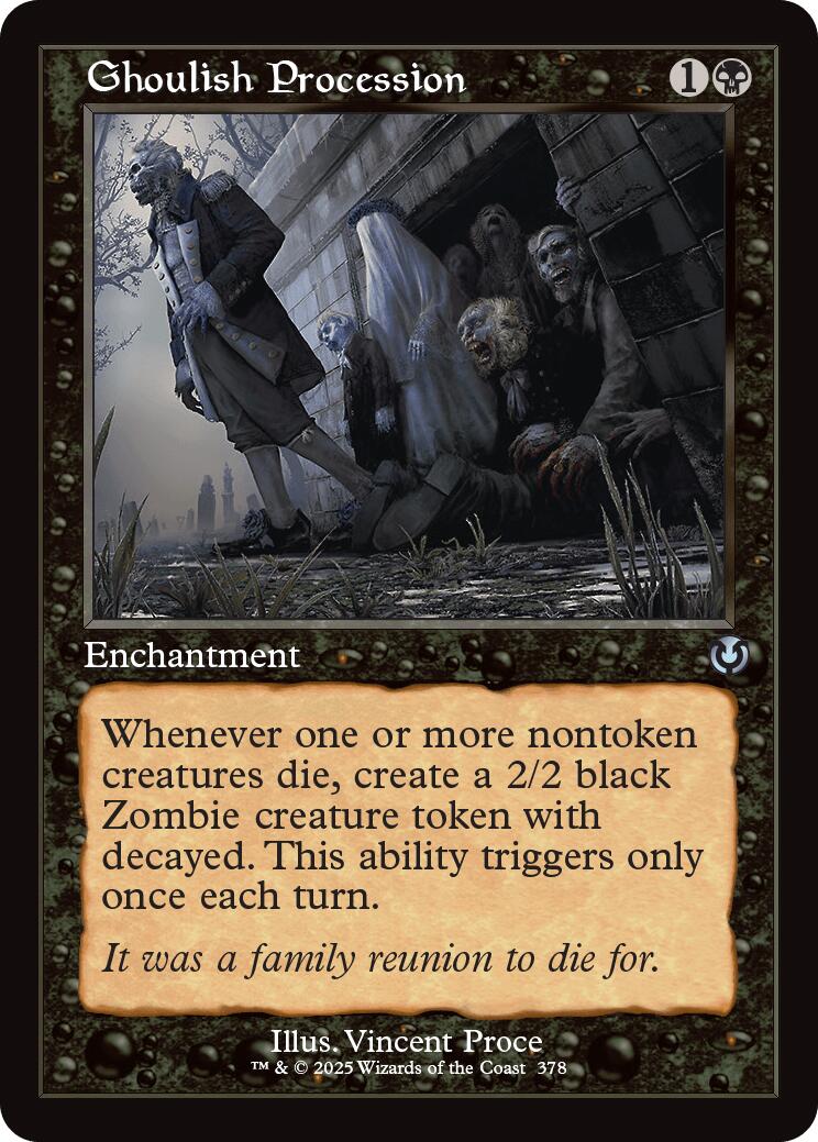 Ghoulish Procession (Retro Frame) [INR - 378]