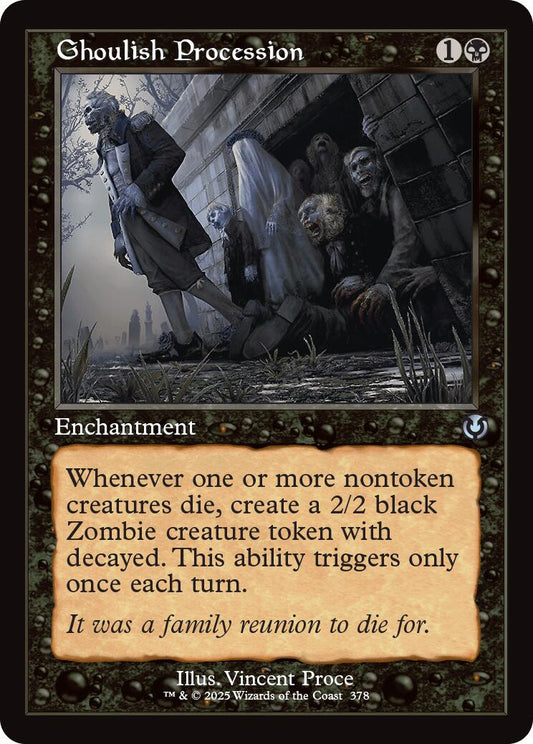 Ghoulish Procession (Retro Frame) [INR - 378]