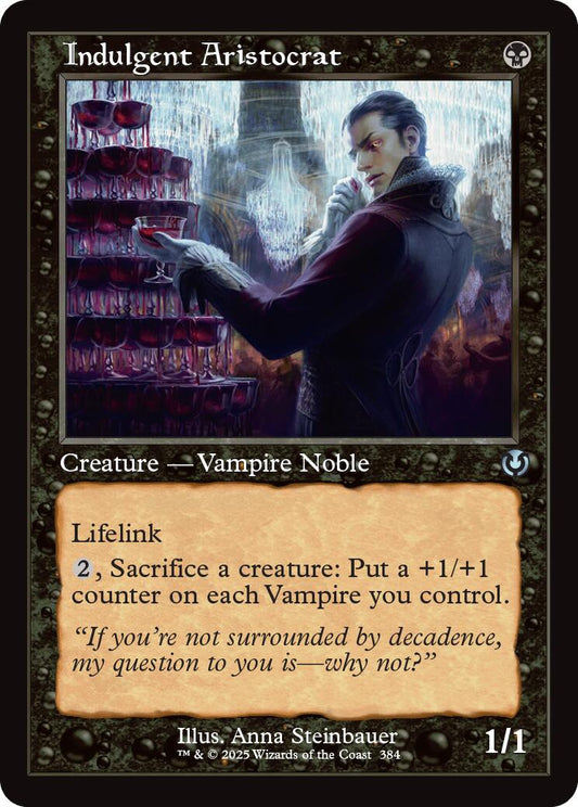 Indulgent Aristocrat (Retro Frame) [INR - 384]