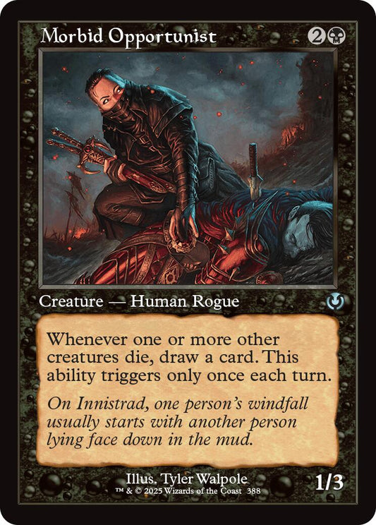 Morbid Opportunist (Retro Frame) [INR - 388]