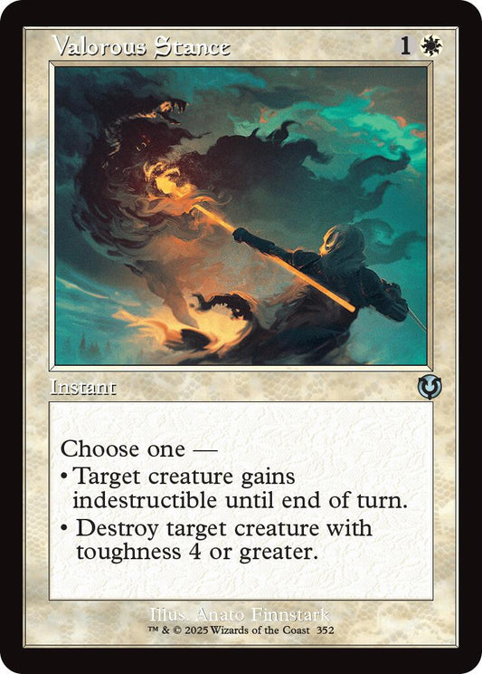 Valorous Stance (Retro Frame) [INR - 352]