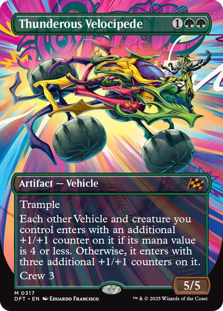 Thunderous Velocipede (Borderless) [DFT - 317]