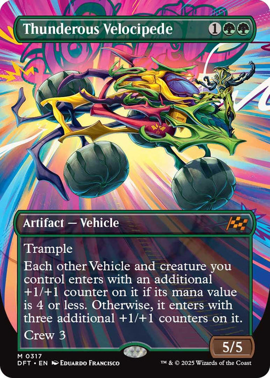 Thunderous Velocipede (Borderless) [DFT - 317]