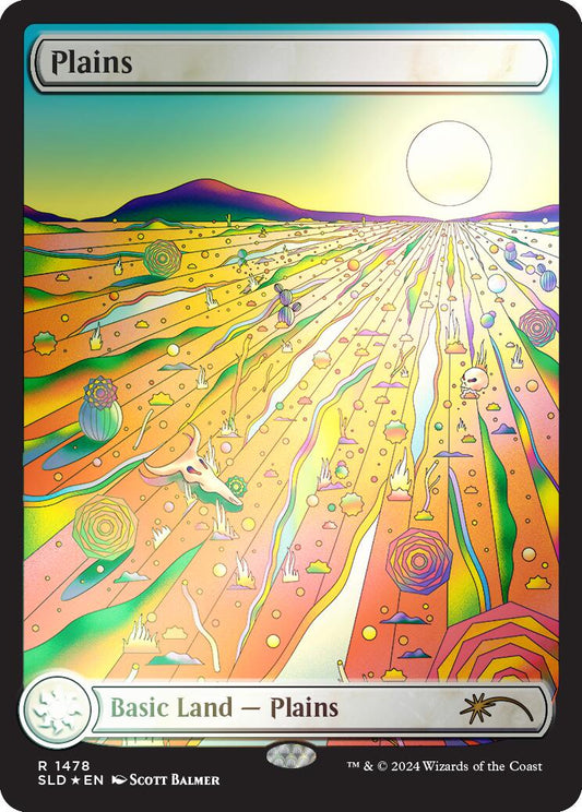 Plains (1478) (Rainbow Foil) [SLD - 1478]
