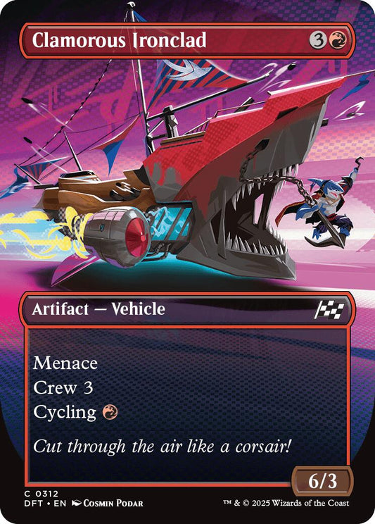 Clamorous Ironclad (Borderless) [DFT - 312]
