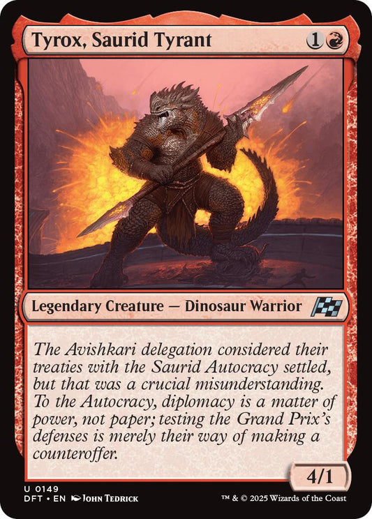 Tyrox, Saurid Tyrant [DFT - 149]