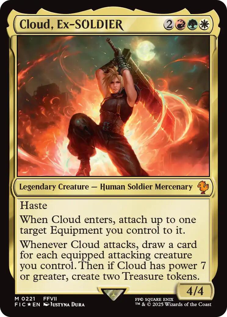 Cloud, Ex-SOLDIER (Surge Foil) [FIC - 221]