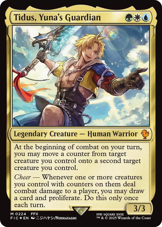 Tidus, Yuna's Guardian (Surge Foil) [FIC - 224]