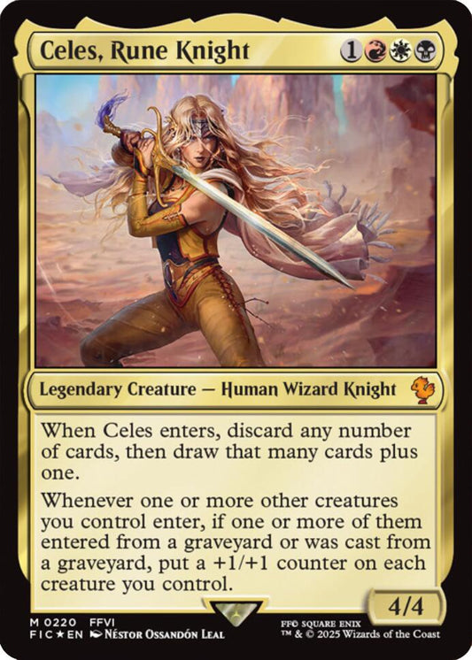 Celes, Rune Knight (Surge Foil) [FIC - 220]