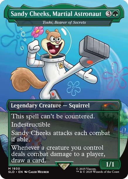 Sandy Cheeks, Martial Astronaut - Toski, Bearer of Secrets [SLD - 1930]