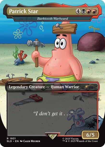 Patrick Star - Barktooth Warbeard [SLD - 1931]