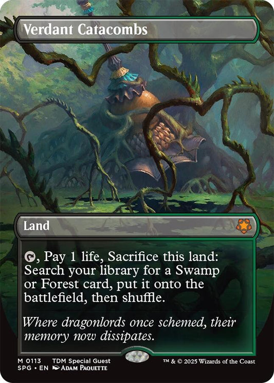 Verdant Catacombs (Borderless) (Foil) [SPG - 113]