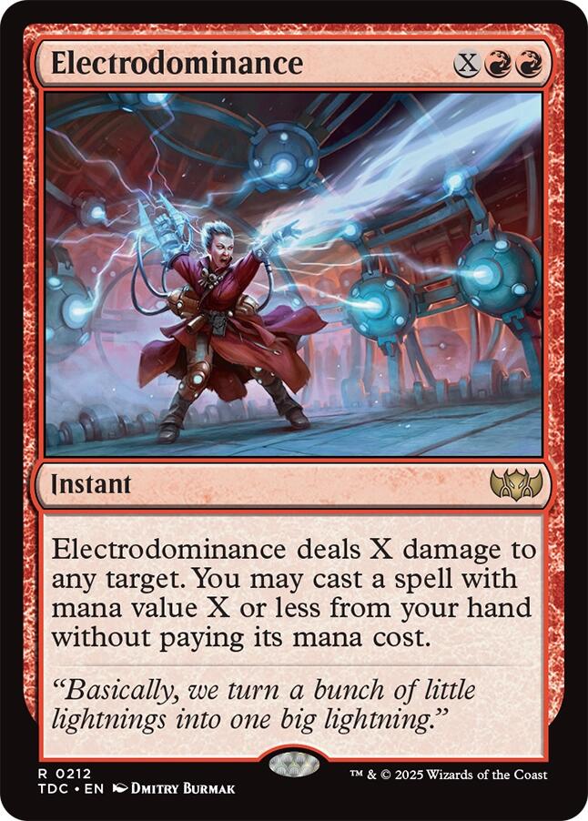 Electrodominance [TDC - 212]