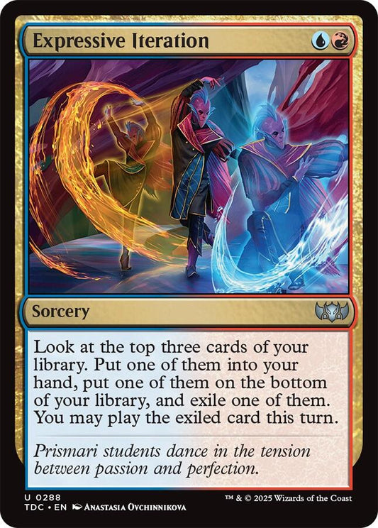 Expressive Iteration [TDC - 288]