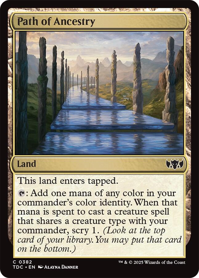 Path of Ancestry [TDC - 382]