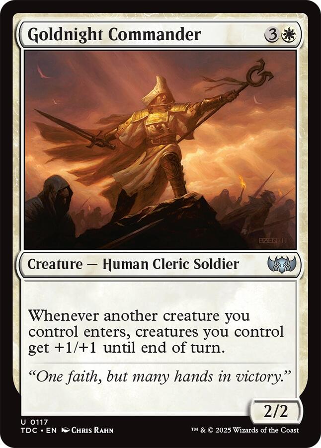 Goldnight Commander [TDC - 117]
