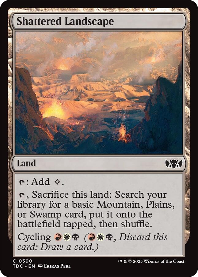 Shattered Landscape [TDC - 390]