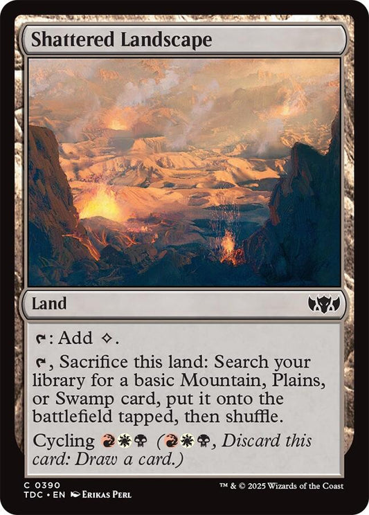 Shattered Landscape [TDC - 390]