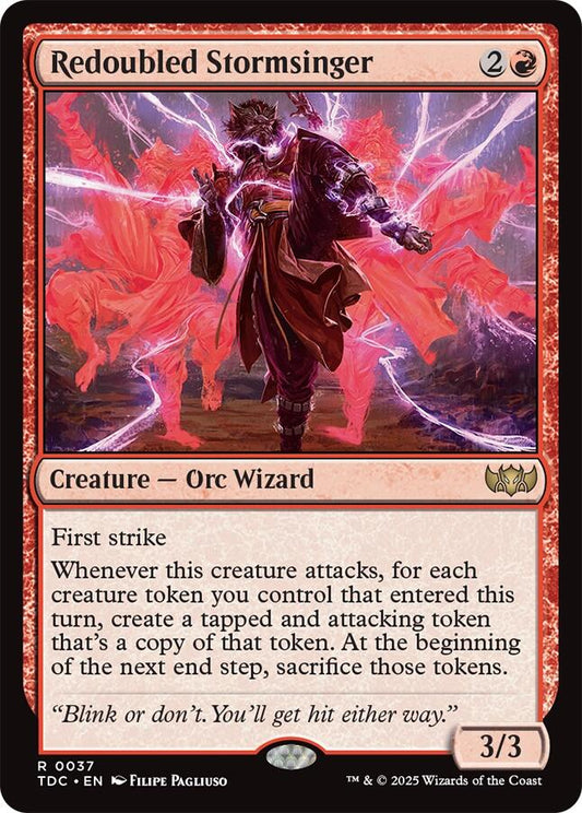 Redoubled Stormsinger [TDC - 37]