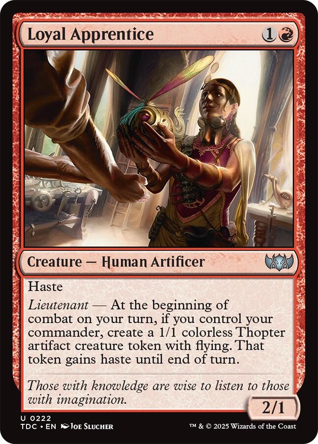 Loyal Apprentice [TDC - 222]