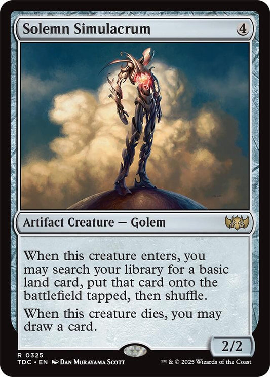 Solemn Simulacrum [TDC - 325]
