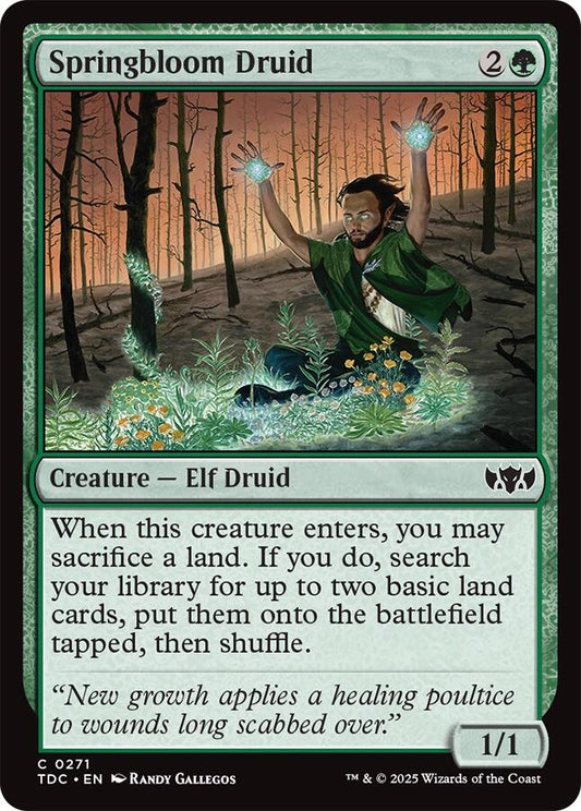 Springbloom Druid [TDC - 271]