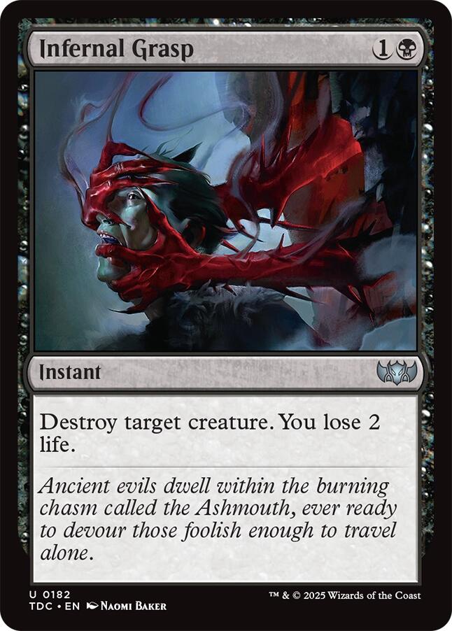 Infernal Grasp [TDC - 182]