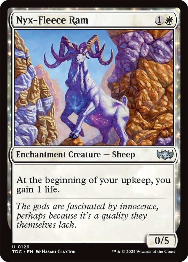 Nyx-Fleece Ram [TDC - 126]
