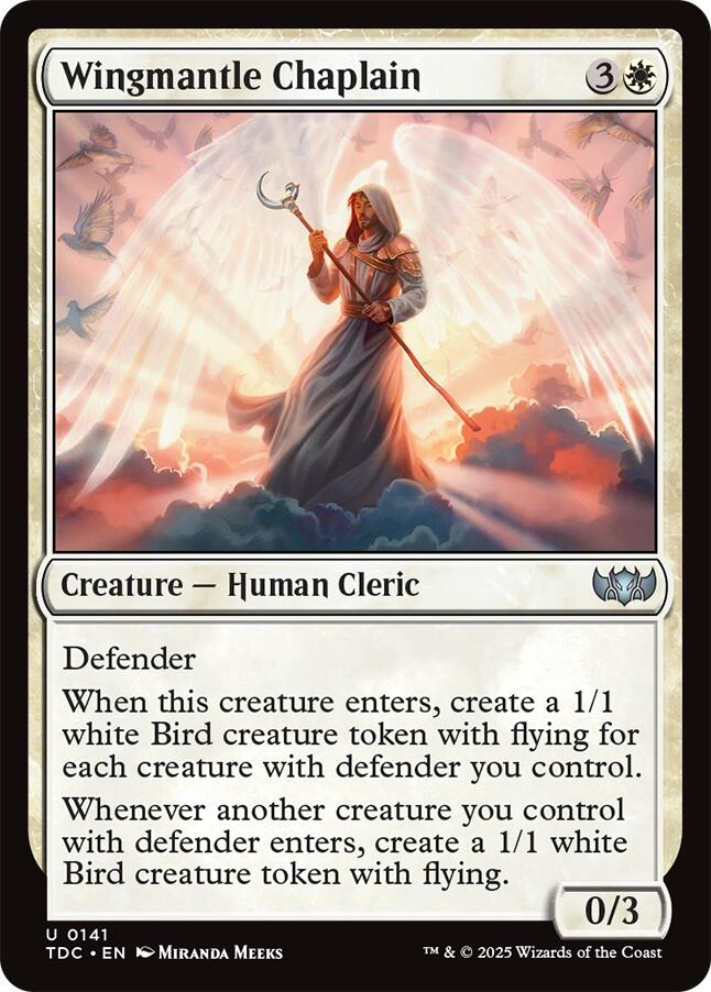Wingmantle Chaplain [TDC - 141]