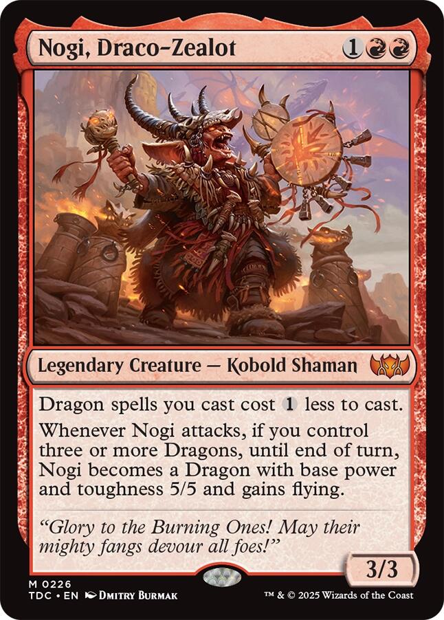 Nogi, Draco-Zealot [TDC - 226]