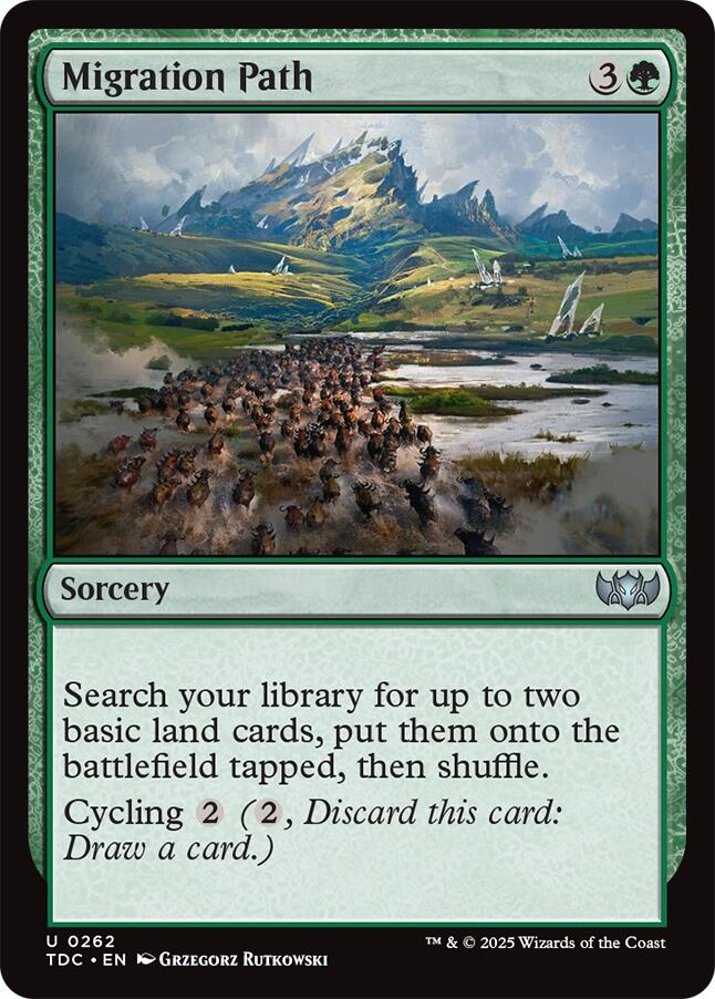 Migration Path [TDC - 262]