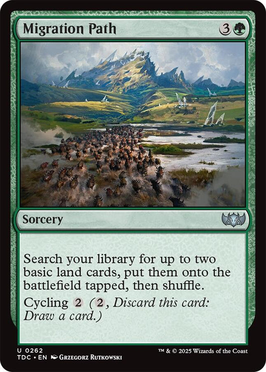 Migration Path [TDC - 262]
