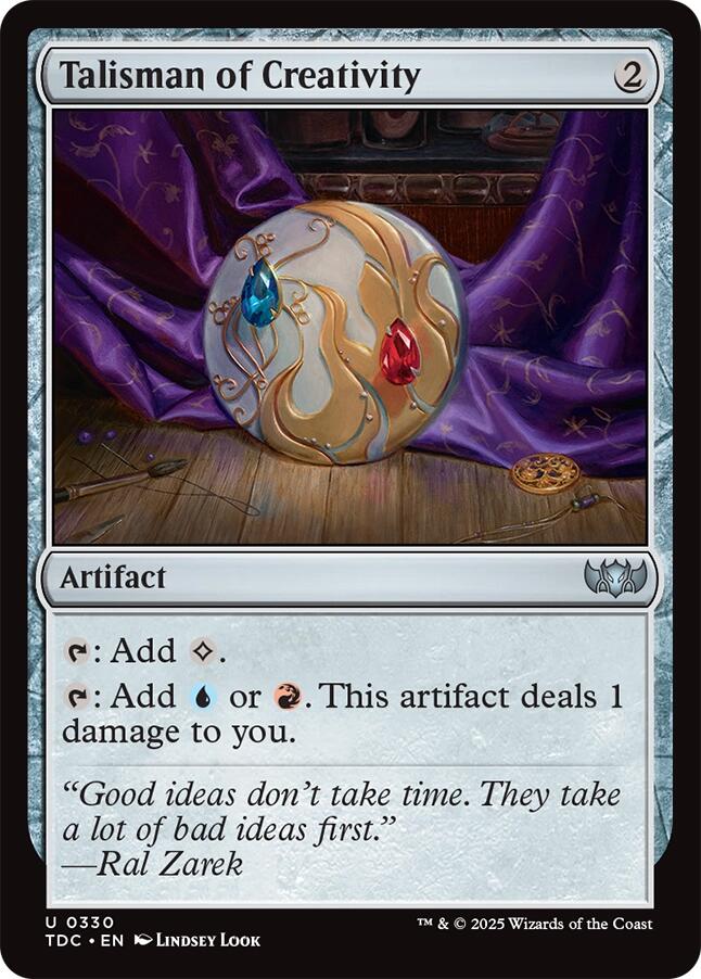 Talisman of Creativity [TDC - 330]