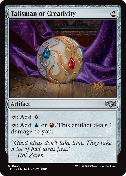 Talisman of Creativity [TDC - 330]