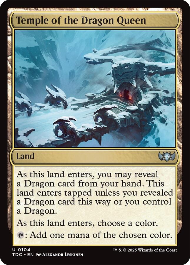Temple of the Dragon Queen [TDC - 104]