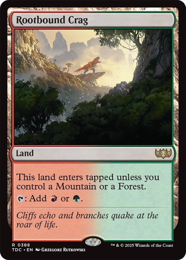 Rootbound Crag [TDC - 388]