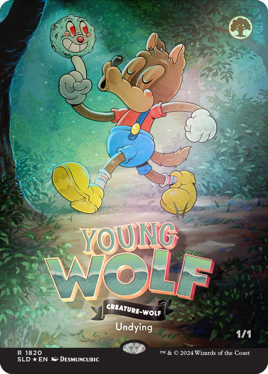 Young Wolf (Rainbow Foil) [SLD - 1820]